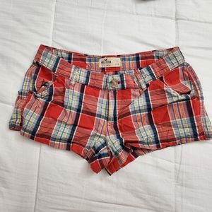 Hollister Plaid Shorts